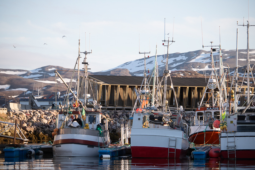 a timber ships hull becomes a community sauna on norways arctic coast 10