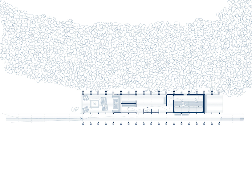 a timber ships hull becomes a community sauna on norways arctic coast 11
