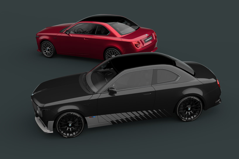 david obendorfer pays tribute to BMW’s first electric car with '02 reminiscence' concept designboom