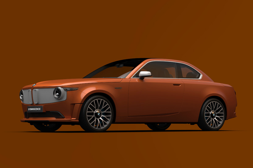 david obendorfer pays tribute to BMW’s first electric car with '02 reminiscence' concept designboom