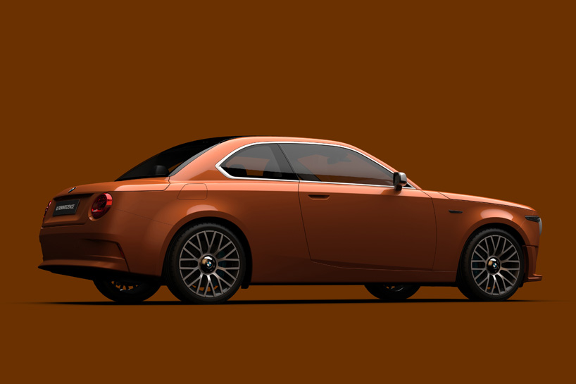david obendorfer pays tribute to BMW’s first electric car with '02 reminiscence' concept designboom