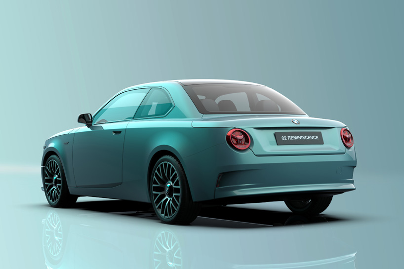 david obendorfer pays tribute to BMW’s first electric car with '02 reminiscence' concept designboom