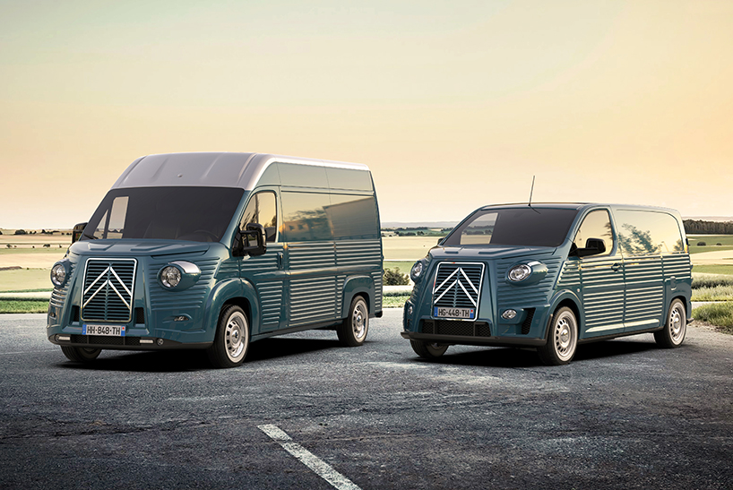 the new type HG van reinterprets the never born citroën type G prototype designboom