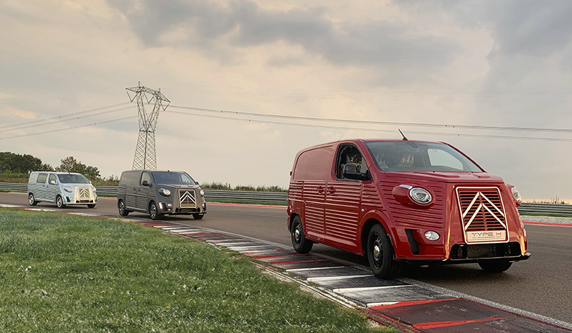 the new type HG van reinterprets the never born citroën type G prototype designboom