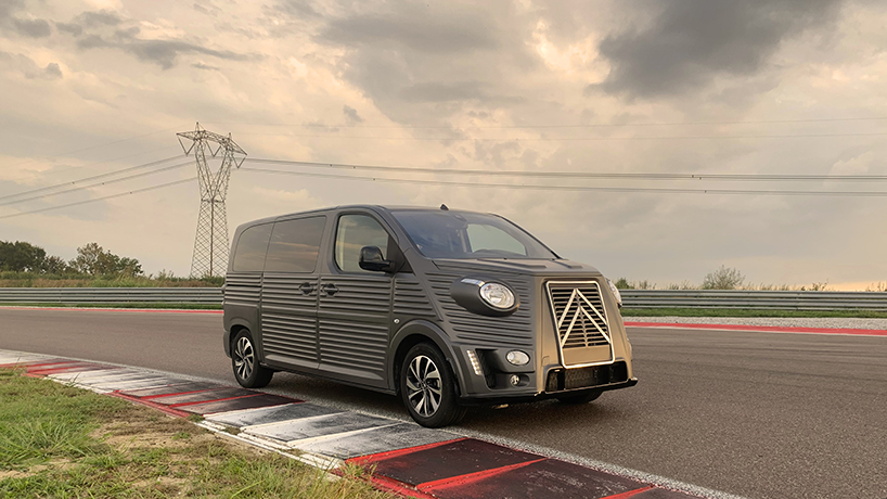 the new type HG van reinterprets the never born citroën type G prototype designboom