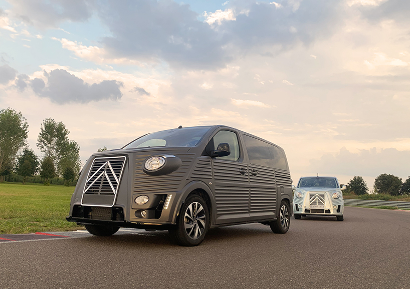 the new type HG van reinterprets the never born citroën type G prototype designboom