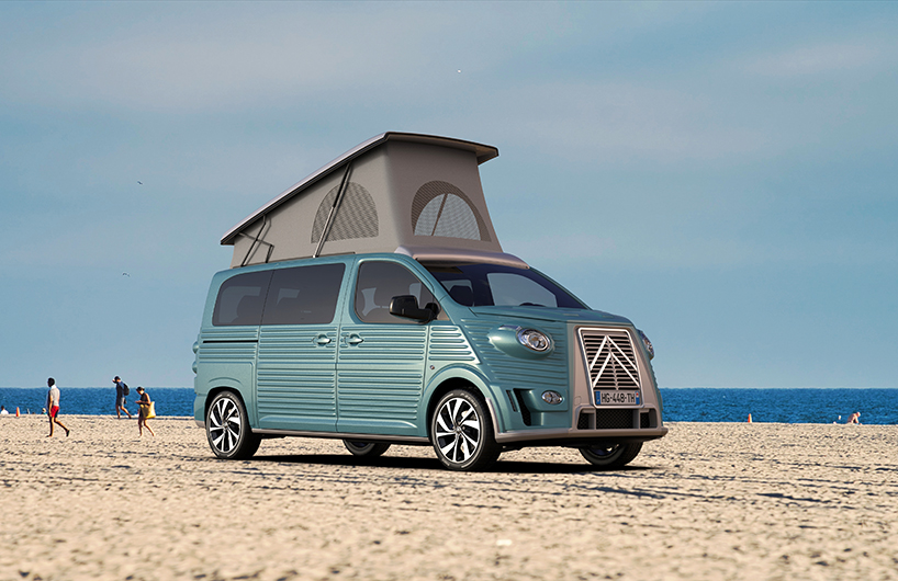 the new type HG van reinterprets the never born citroën type G prototype designboom