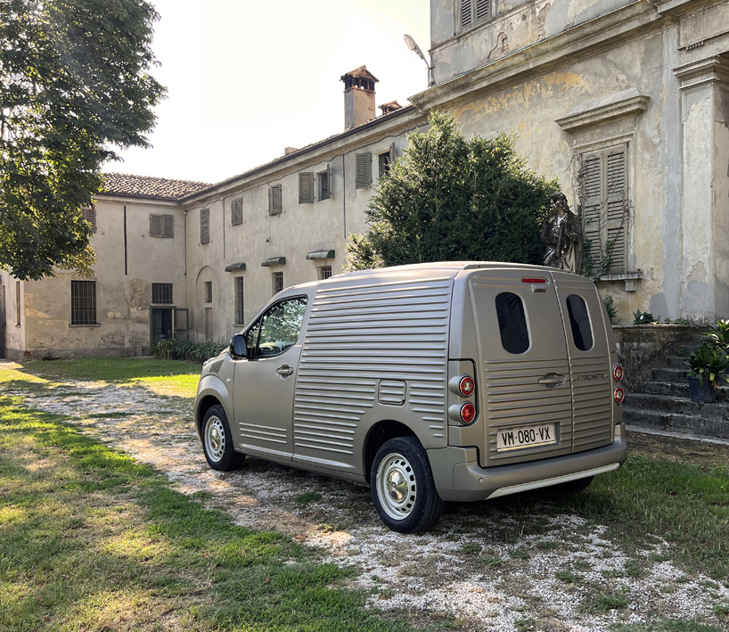 inspired by the 2CV van, citroen berlingo goes back in time