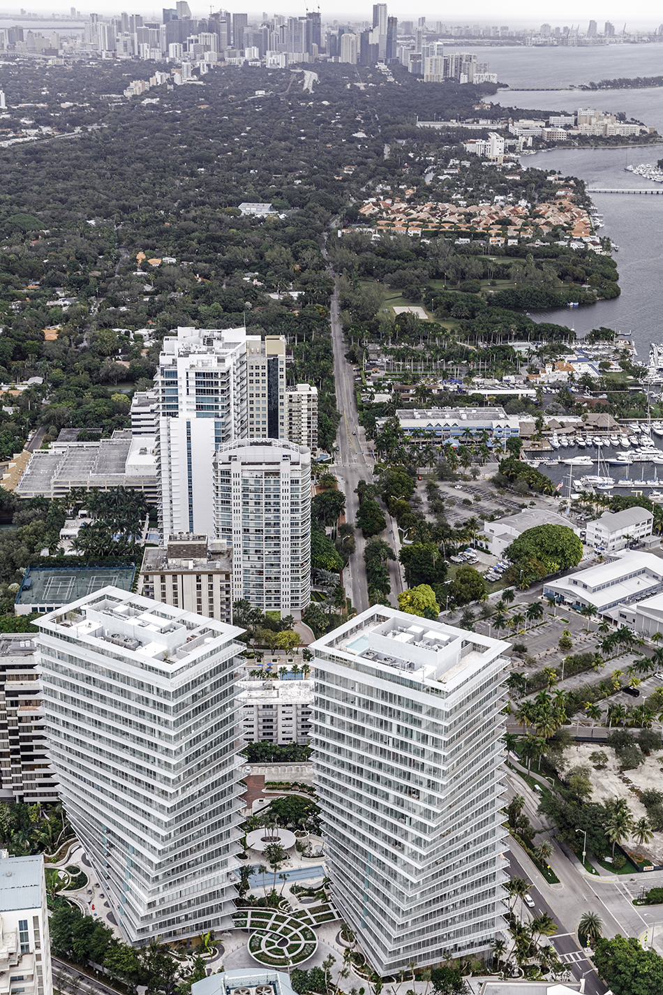 a tour of BIG\'s grove at grand bay in miami with bjarke ingels designboom
