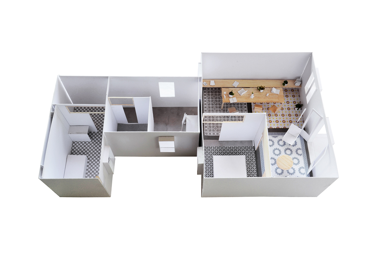 adrian elizalde apartment renovation eixample barcelona designboom