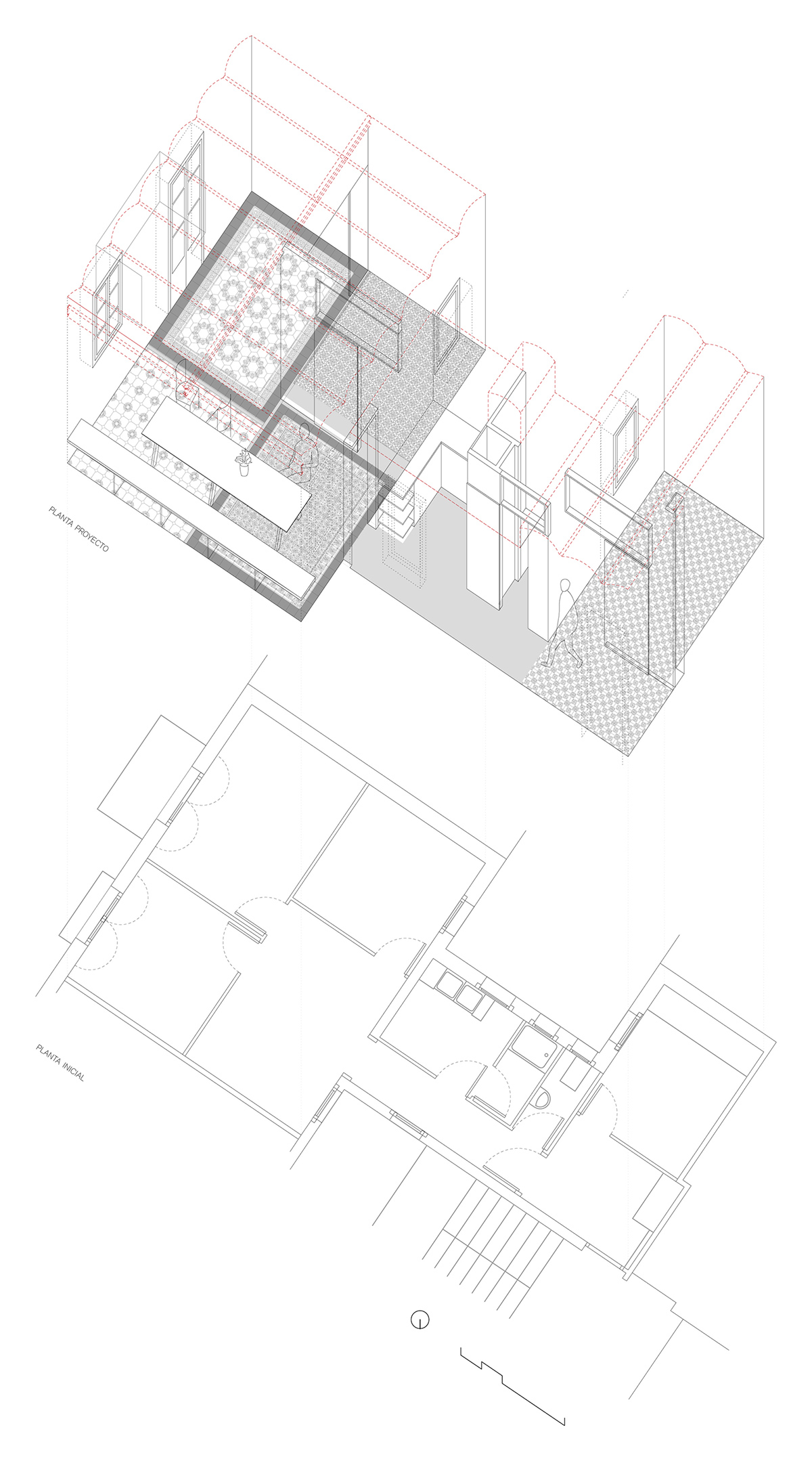 adrian elizalde apartment renovation eixample barcelona designboom