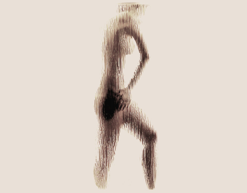 naked silhouette alphabet