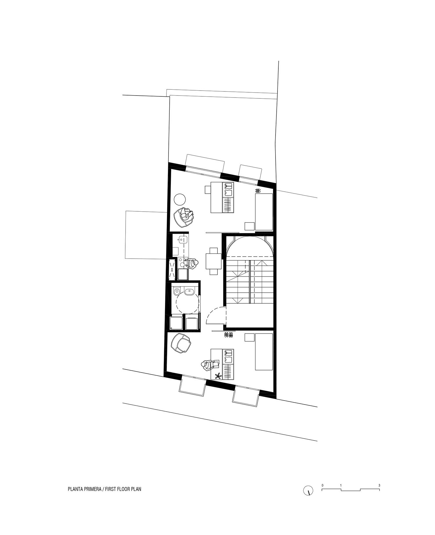 anna eugeni bach seven lives housing barcelona designboom