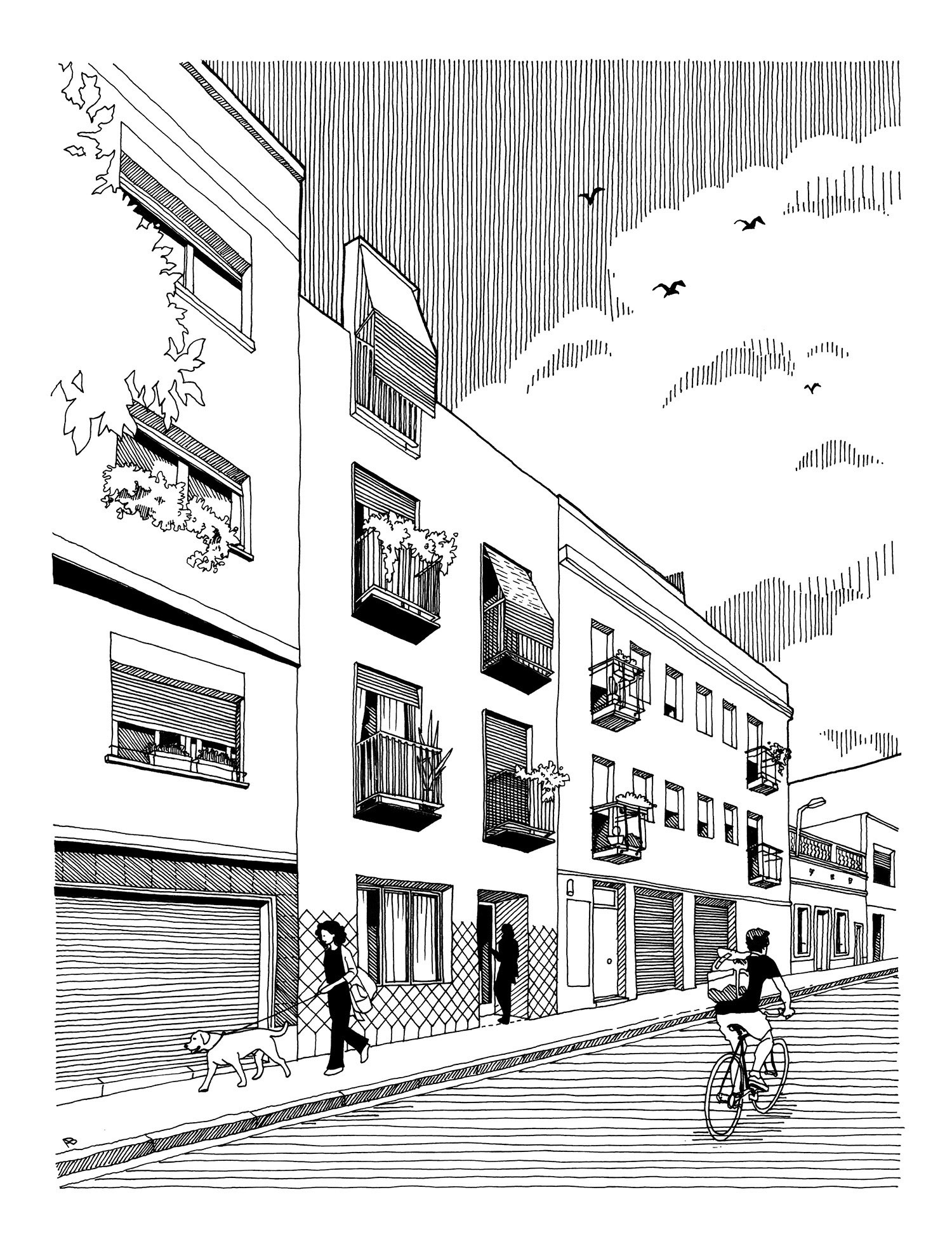 anna eugeni bach seven lives housing barcelona designboom