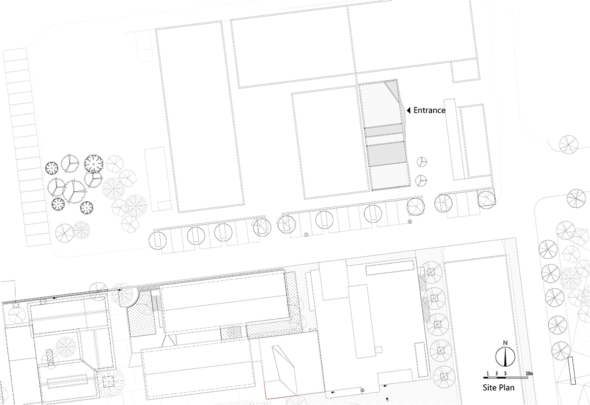 archi-union chi she exhibition gallery shanghai china designboom