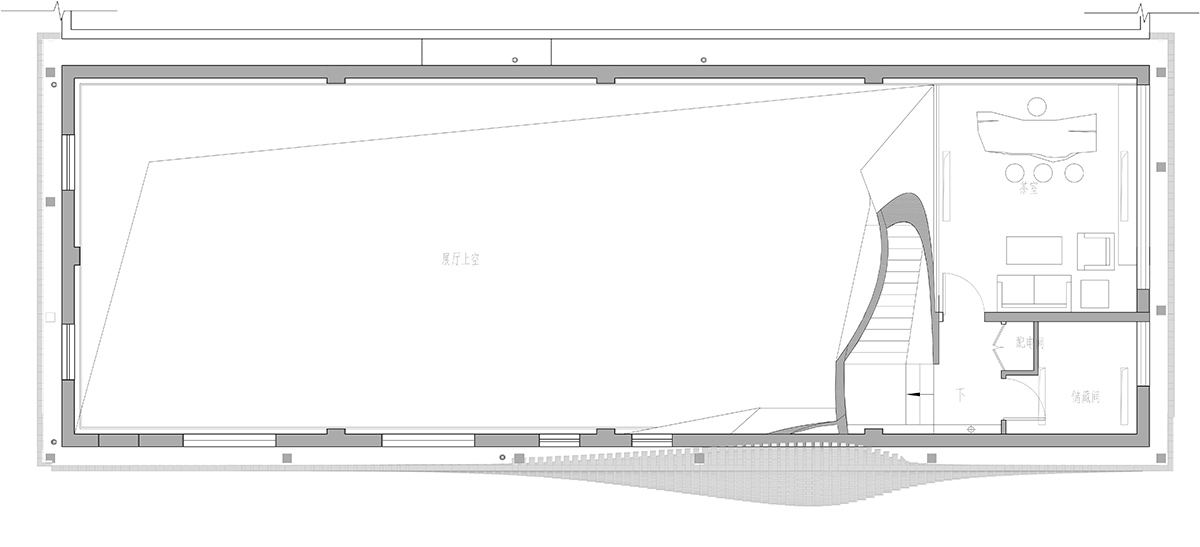 archi-union chi she exhibition gallery shanghai china designboom
