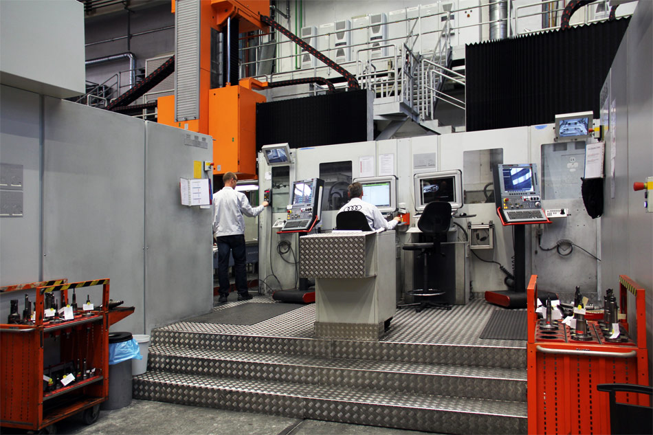 behind-the-scenes at AUDI\'s largest toolmaking factory