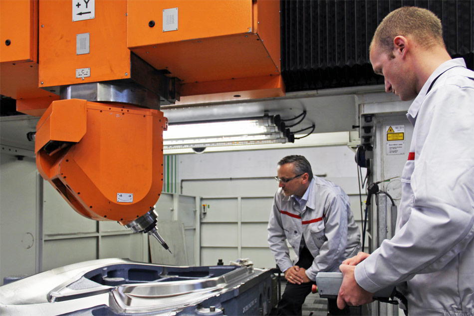behind-the-scenes at AUDI\'s largest toolmaking factory