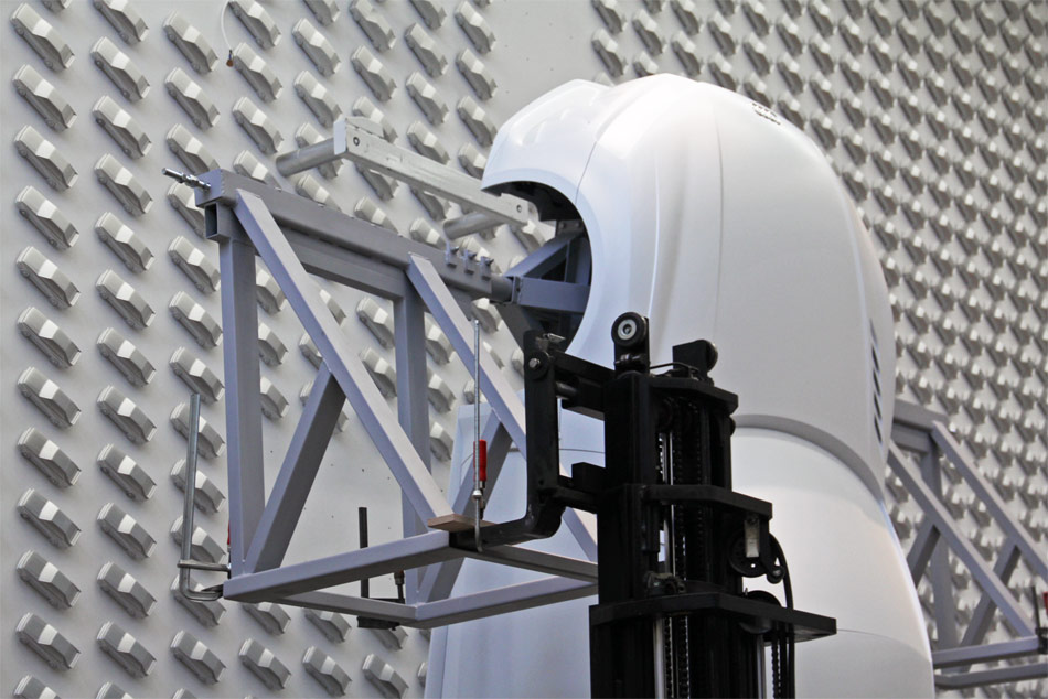 AUDI design wall installation at pinakothek der moderne