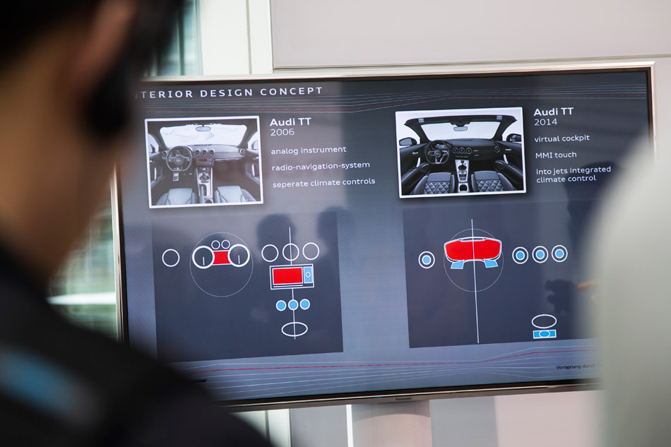 behind the scenes: AUDI TT time travel
