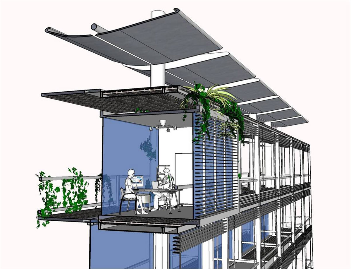 axelrod grobman architects: porter school of environmental studies, tel-aviv