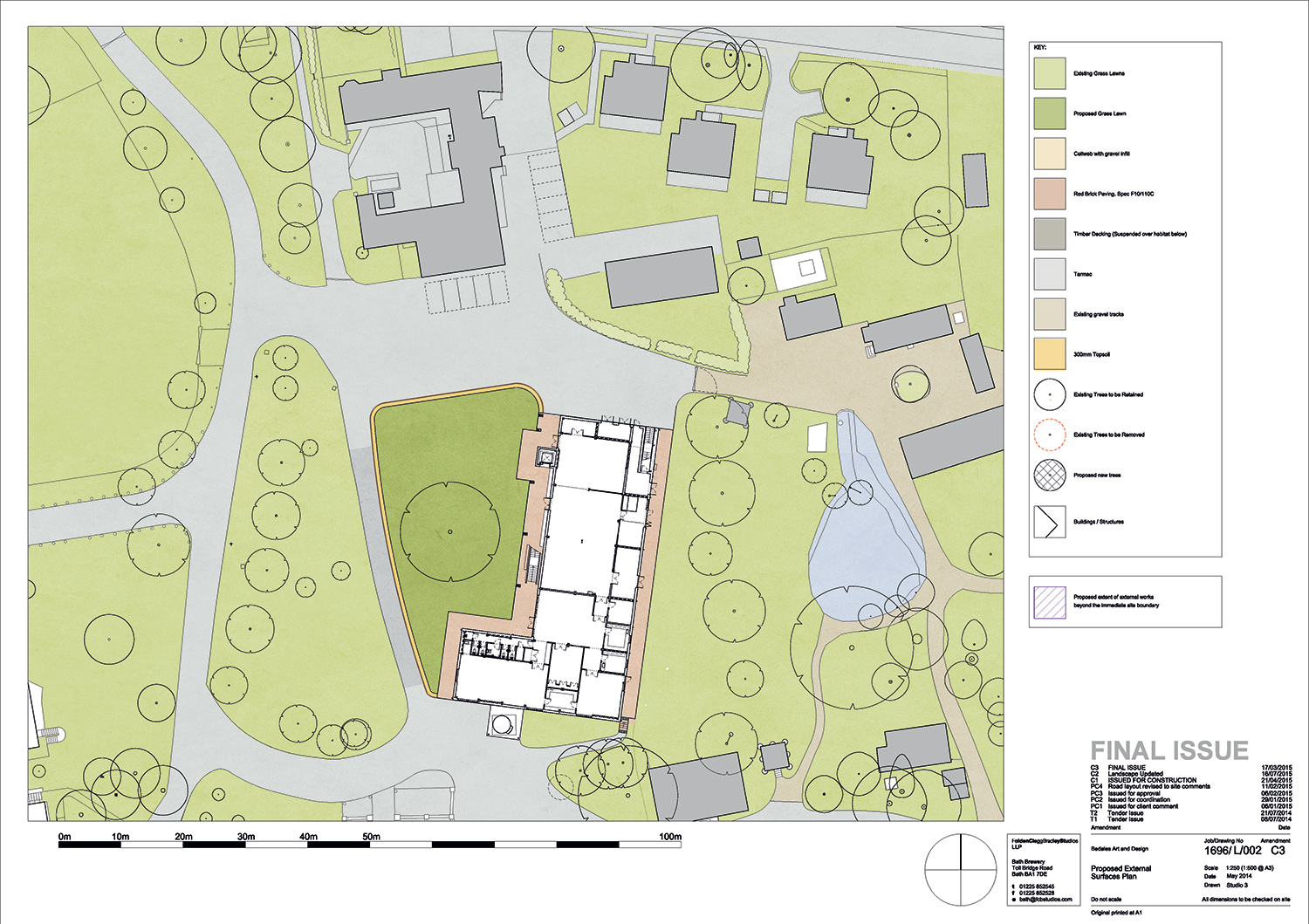 COM-1696-PRES-0S Site Plan
