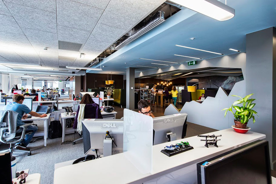 google campus office dublin camenzind evolution designboom