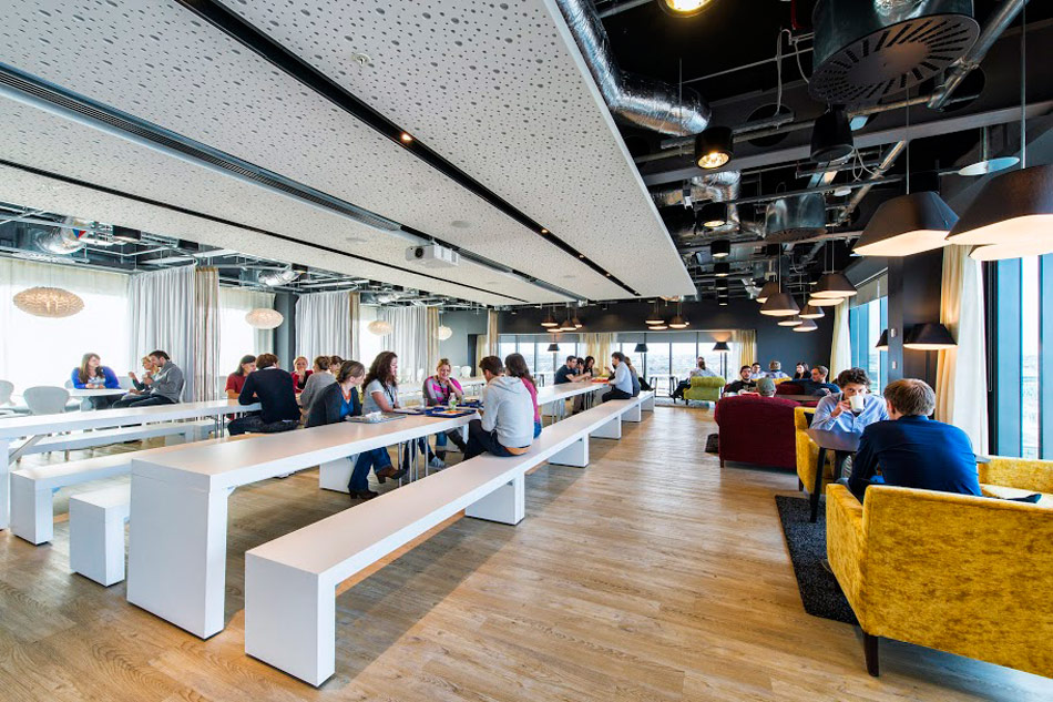 google campus office dublin camenzind evolution designboom
