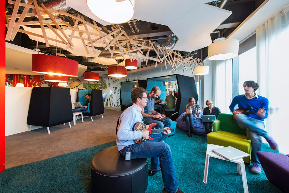 google campus office dublin camenzind evolution designboom