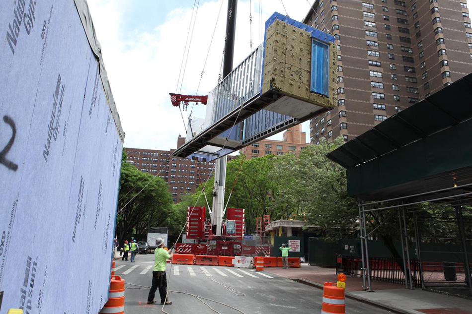 carmel place micro apartments new york ollie housing model designboom