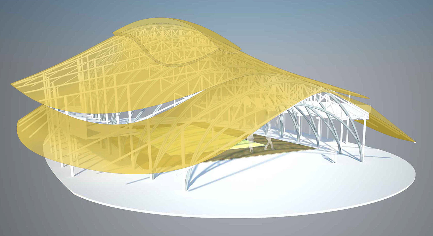 chiangmai life architects bamboo sports hall panyaden international school thailand designboom