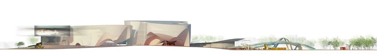 CRAB studio proposal for gold coast cultural precinct designboom