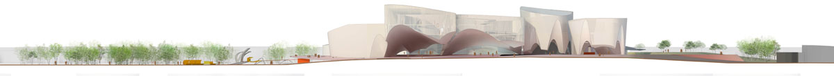 CRAB studio proposal for gold coast cultural precinct designboom