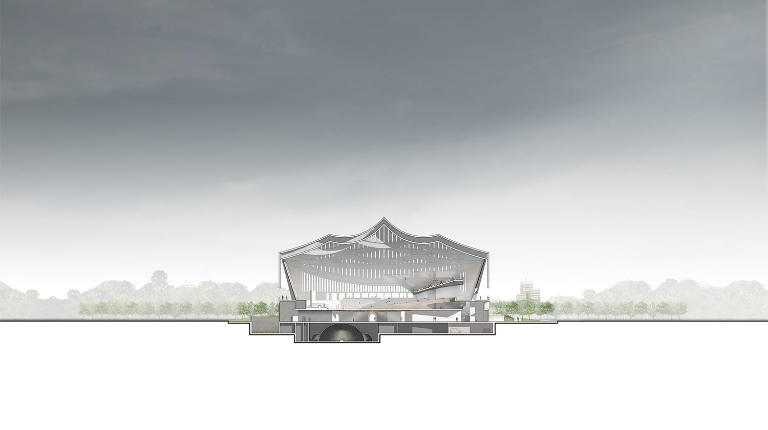 National Cathedral of Ghana Catedral Accra