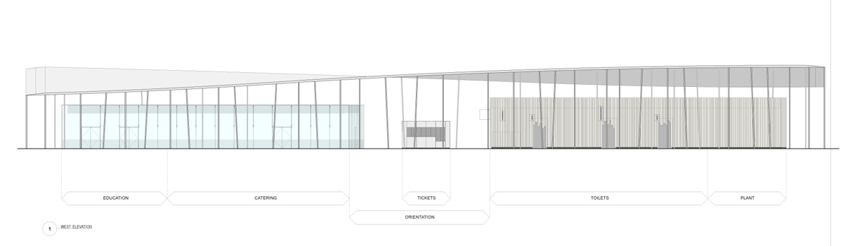 denton corker marshall stonehenge visitor centre designboom