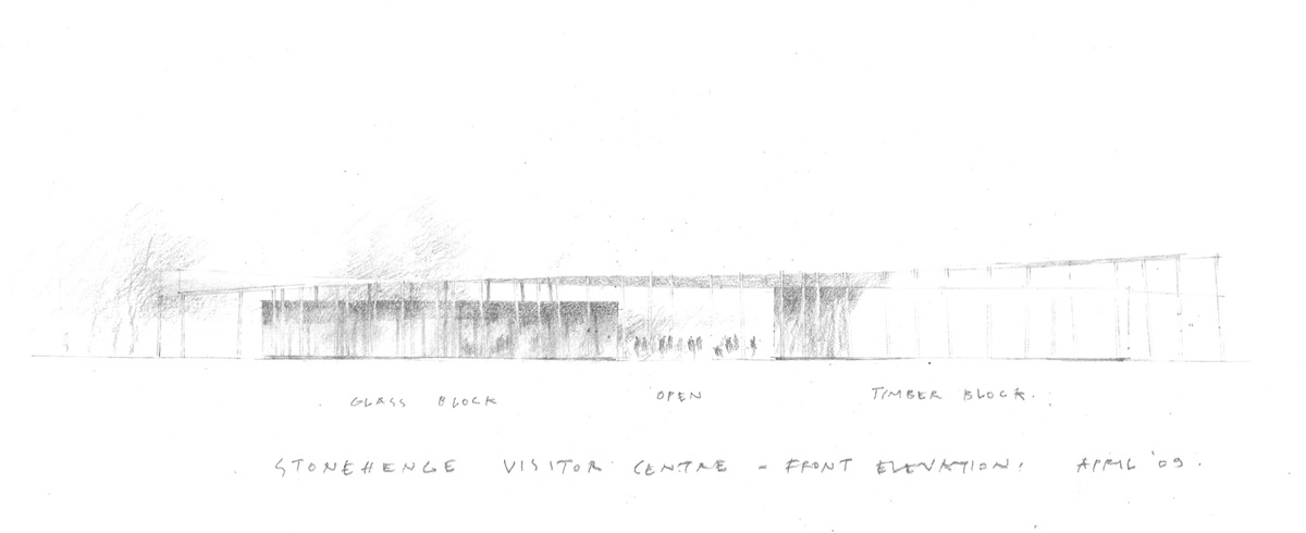 denton corker marshall stonehenge visitor centre designboom