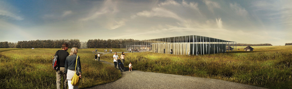 denton corker marshall stonehenge visitor centre designboom
