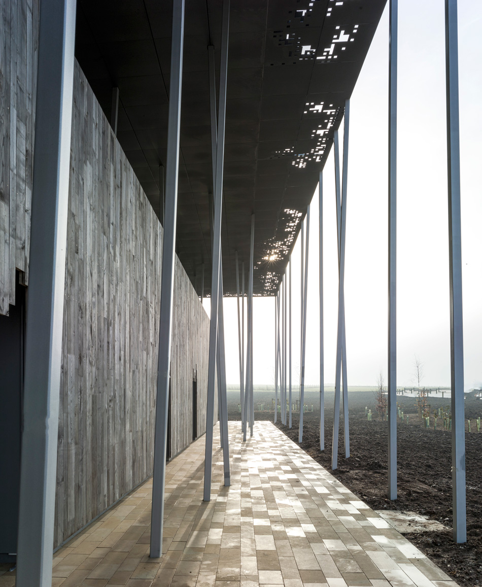 denton corker marshall stonehenge visitor centre designboom