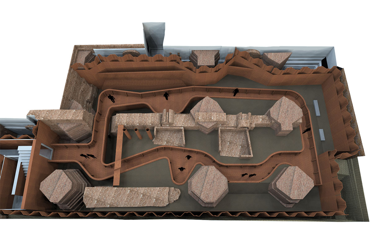 DOMunder subterranean museum beneath utrecht by JDdV architecten