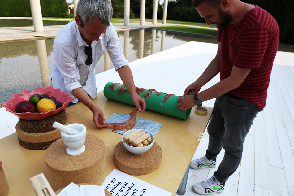 exotic veneto workshop by francesca sarti at fabrica designboom