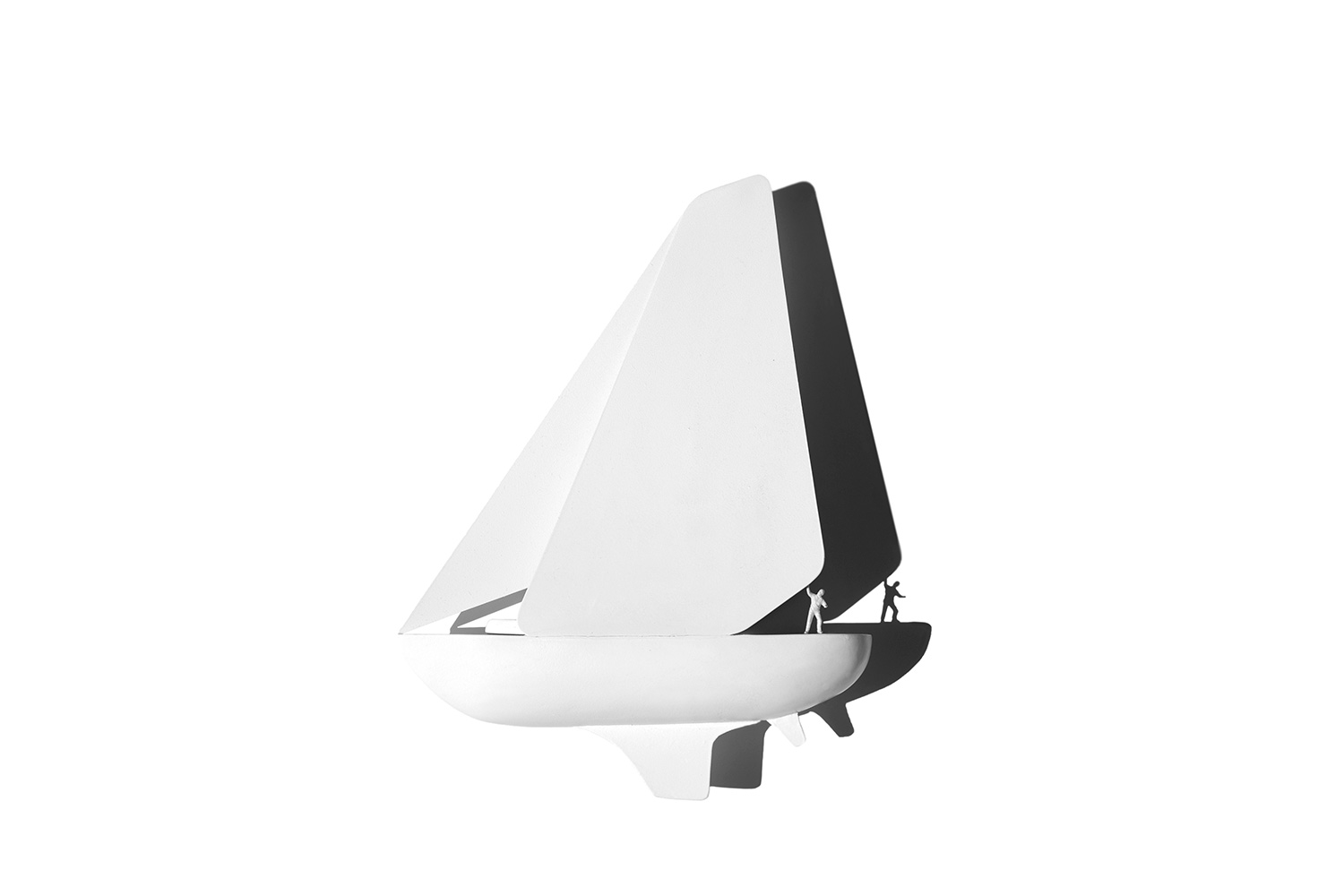 fran silvestre topaz of braye sailboat designboom