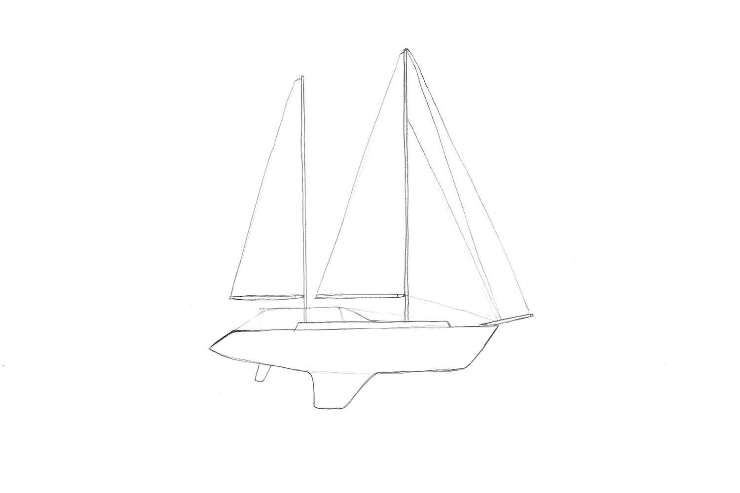 fran silvestre topaz of braye sailboat designboom