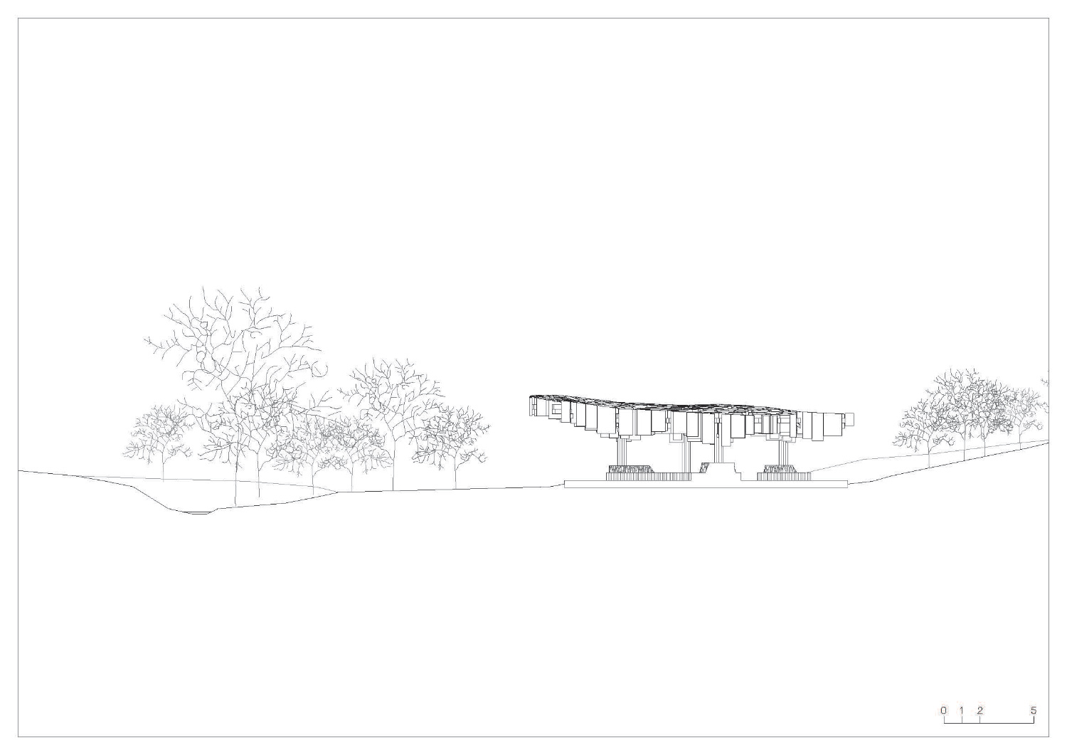 francis kere xylem pavilion tippet rise art center montana designboom