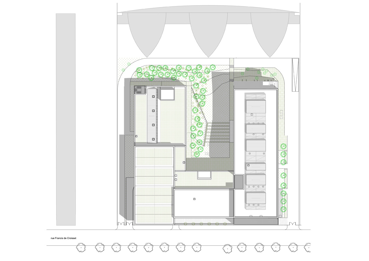 gaelle peneau architectes associes clignancourt centre designboom