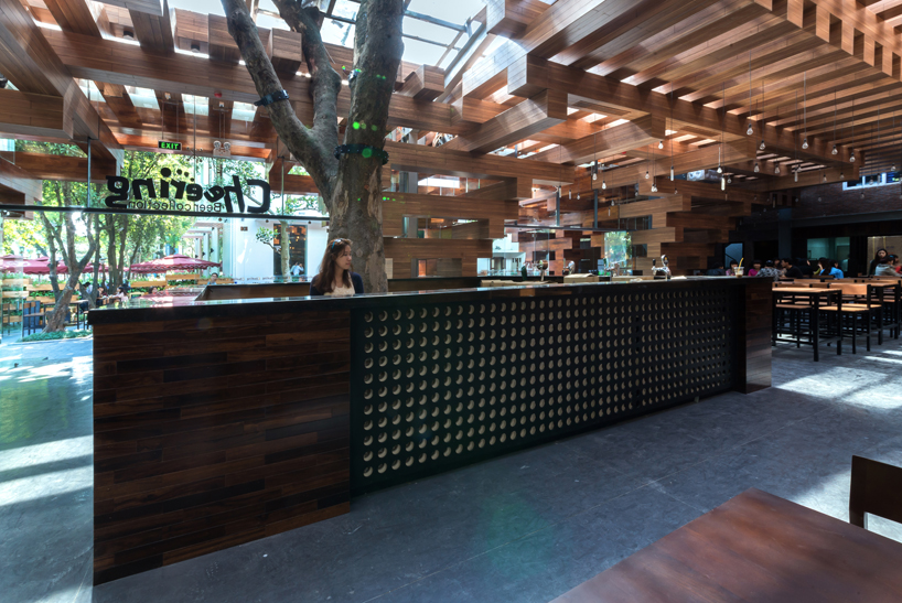 H&P architects cheering restaurant in hanoi designboom
