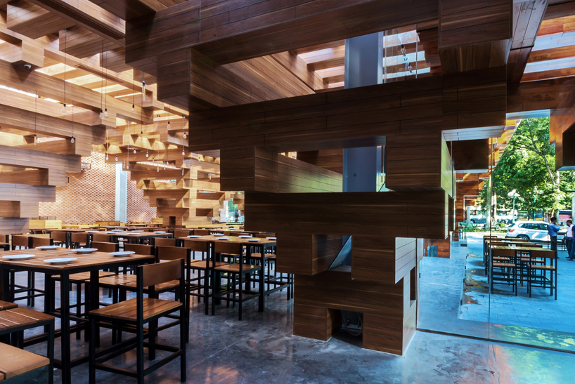 H&P architects cheering restaurant in hanoi designboom
