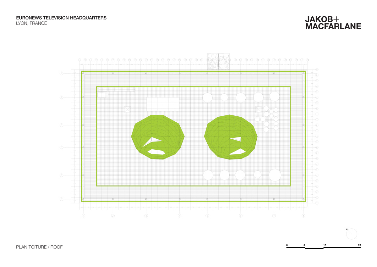 jakob macfarlane green cube euronews headquarters lyon confluence designboom