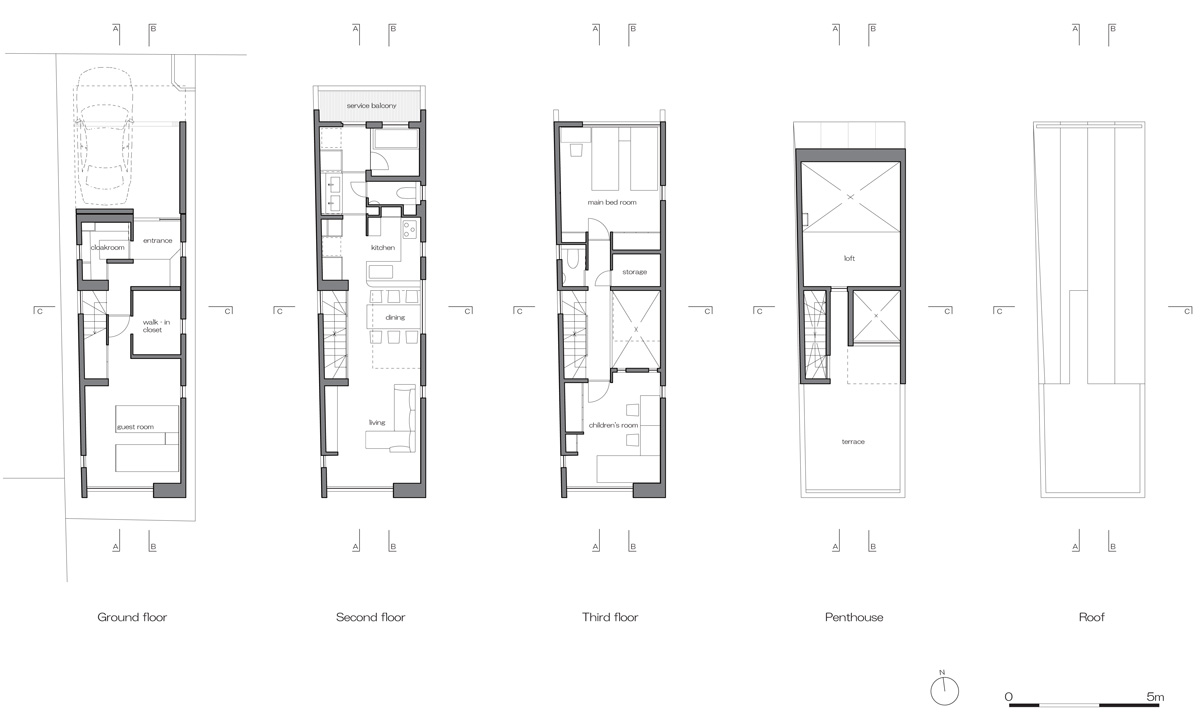 kensuke aisaka architects\' atelier house in todoroki tokyo designboom