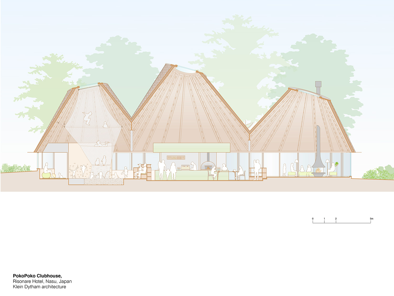 klein dytham PokoPoko club house tochigi japan designboom