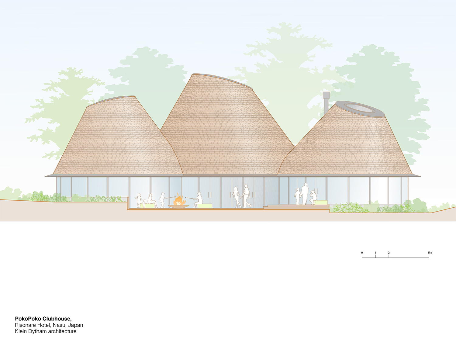 klein dytham PokoPoko club house tochigi japan designboom